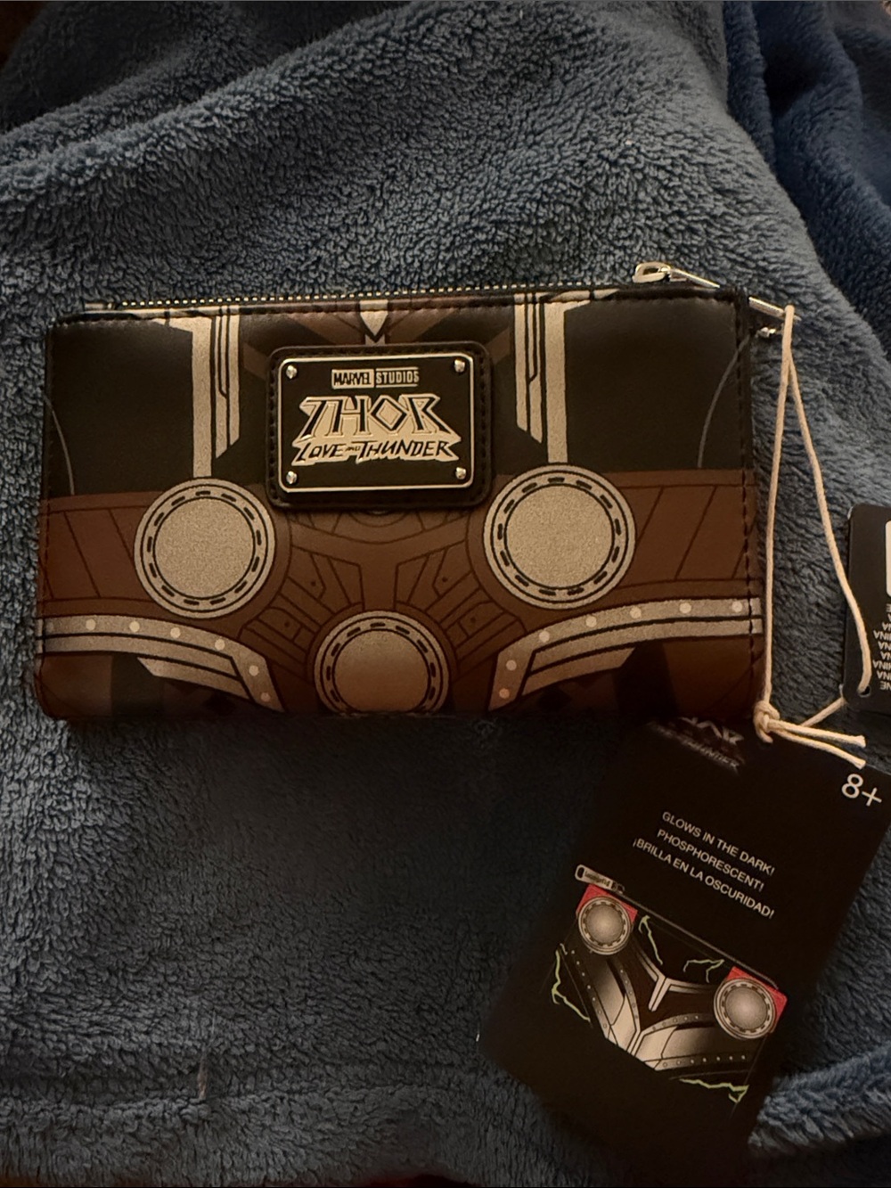 Loungefly Thor: Love and Thunder Zip Wallet - Glows in the Dark